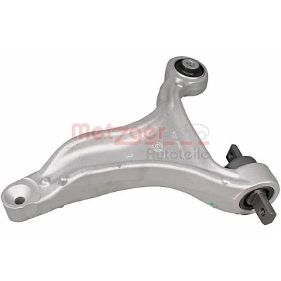 Bild av METZGER 58148001 Bras de suspension avec support en caoutchouc, sans rotule Essieu avant gauche barre oscillant transversal Aluminium