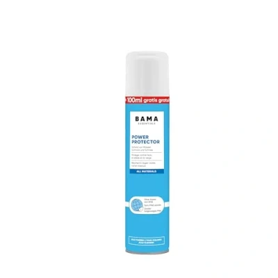 Bild av BAMA Power Protector impregneringsspray för skor, väskor och jackor, smuts vattenavvisande materialvård, universalspray, 400 ml.