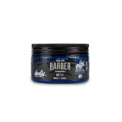 Bild av BARBER MARMARA No.34 hair Styling Gel 250 ml hårgel för män starkt grepp klibbar inte och utan rester alkoholfri fräsch doft våt look gummy Effect