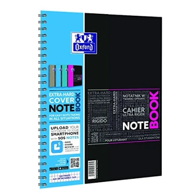 Bild av Oxford Student Notebook A4 80 sheets grid hardcover