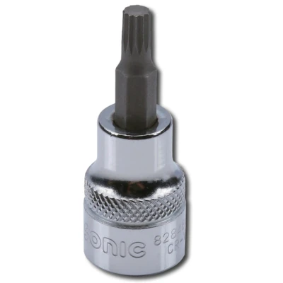 Bild av SONIC 8284806 Hylsverktyg 3/8tum Spline DIN 3120 M6 Krom vanadium stål