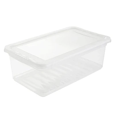 Bild av keeeper Förvaringslåda med luftkontrollsystem, 33 x 19,5 12 cm, 5,6 l, Bea, genomskinlig