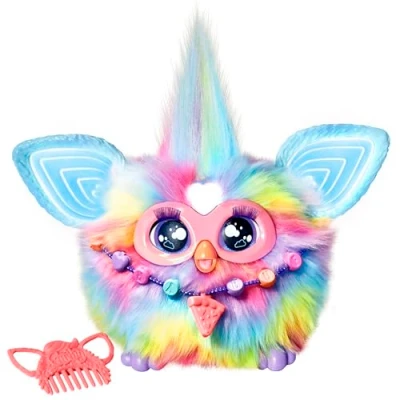 Bild av Hasbro Furby interaktiv plyschleksak (färgblandning)