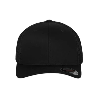 Bild av Flexfit Unisex Mütze Mesh Trucker 6511 Keps, Svart, L XL