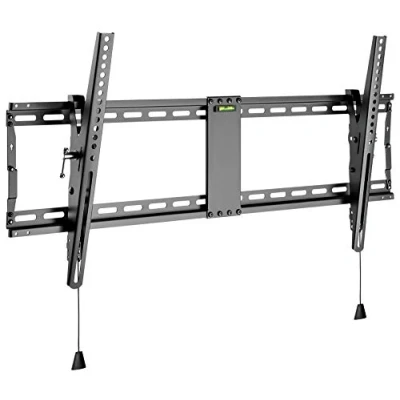 Bild av Goobay TV och bildskärm väggfäste Pro (XL), lutbar (3 till 12 grader) svängbar 43 100 tum LED , LCD OLED platt eller böjd 70 kg maximal vikt svart 49930
