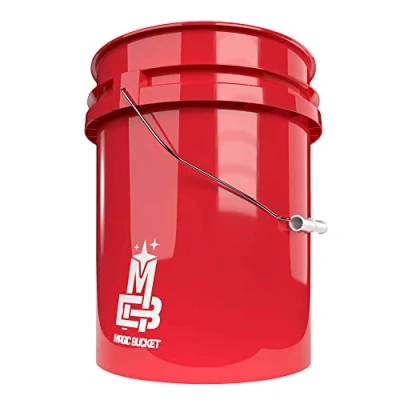 Bild av Detaljerad röd hink 5 Gal (19 L) sandskydd tvätt