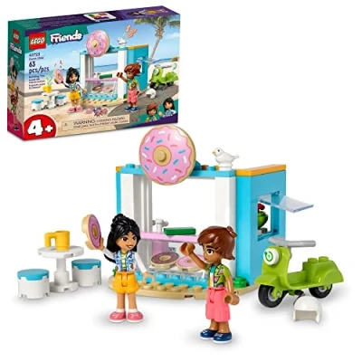 Bild av LEGO 41723 Friends Munkbutik Byggset för Pojkar och Flickor, Presentidé Unga Barn, Innehåller 2 Minifigurer, 2023 års Karaktärer, från 4 år