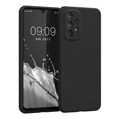 Bild av kwmobile fodral kompatibelt med Samsung Galaxy A33 5G mjukt smalt skyddande TPU silikonskydd svart