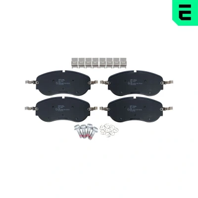 Bild av Bromsbeläggsats, Framaxel, audi q4 sportback, suv, skoda enyaq coupe iv, suv vw id.4, id.5, 1EA698151B, 1EA698151C