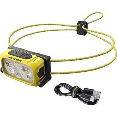 Bild av HEADLAMP NU SERIES 360 LUMENS/NU21 SPEED Geltonas NITECORE
