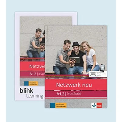 Bild av Netzwerk neu A1.2 alumno y ejercicios + licencia digital: Kurs und Ubungsbuch ink Lizenzcode fur