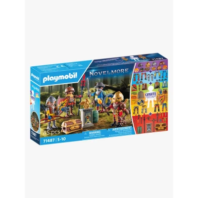 Bild av PLAYMOBIL 71487 Novelmore My Figures: Anpassningsbara riddarfigurer för fantasifullt rollspel, lämpliga från 5 år.