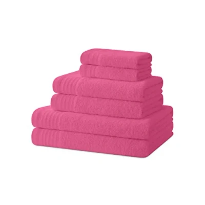 Bild av Degrees home handdukar badrum handduksset 2 duschhanddukar, och bidéhanddukar 100% bomull 480 g/m2