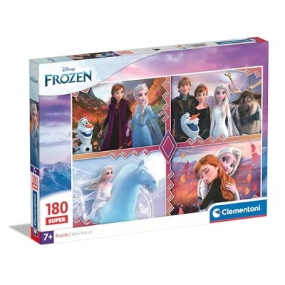 Bild av Clementoni Jigsaw Puzzle Super Color Disney Frozen 180pcs. Golv
