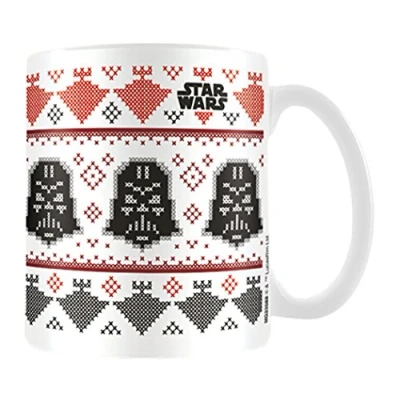 Bild av Star Wars Pyramid International &quot;(Darth Vader Christmas)&quot; officiell låda keramisk kaffe/tekopp, flerfärgad, 315 ml
