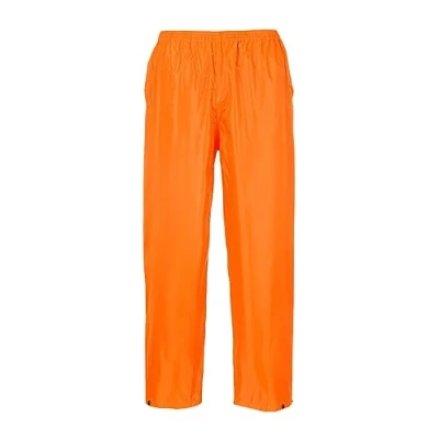 Bild av Portwest Klassiskt skurna Klassiska vuxna vattentäta byxor, S, Orange, 1
