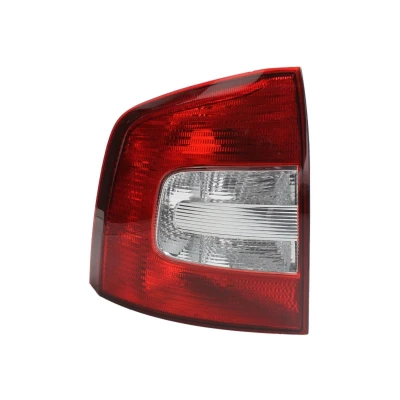 Bild av ABAKUS 665 1917L UE Feu arrière gauche Partie extérieure P21W, PY21W Rouge sans porte lampe, ampoule SKODA: Octavia 2 Combi