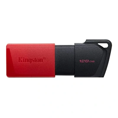 Bild av Kingston DataTraveler Exodia M USB 3.2 Gen 1 DTXM/128 GB med rörligt lock (svart + röd)