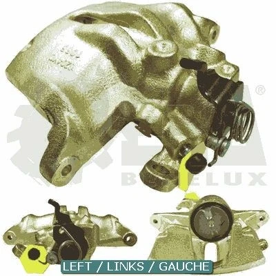 Bild av ERA Benelux BC63324 Étrier de frein Essieu avant gauche CITROËN: C5 I 5 portes, II Break