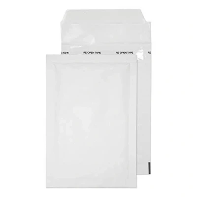 Bild av Blake Purely Packaging 165 x 100 mm Envolite Peel &amp; Seal vadderade bubbelkuvert (A/000) vit förpackning med 200