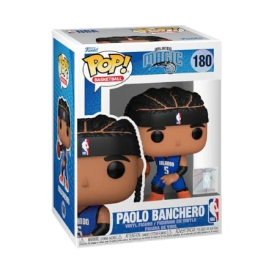Bild av Funko POP! NBA: Magic Paolo Banchero Samlarobjekt Vinylfigur Presentidé Officiell Merchandise Leksaker för barn och vuxna Sportfans Modellfigur samlare utställning
