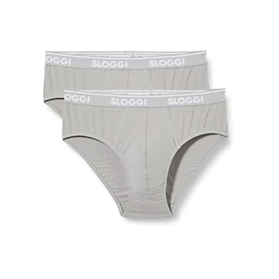 Bild av Sloggi MEN GO 2 PACK Briefs, Storlek: XXL, Grey combination