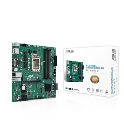 Bild av ASUS PRO B760M CT CSM Moderkort Intel B760 LGA1700 socket DDR5 RAM Micro ATX