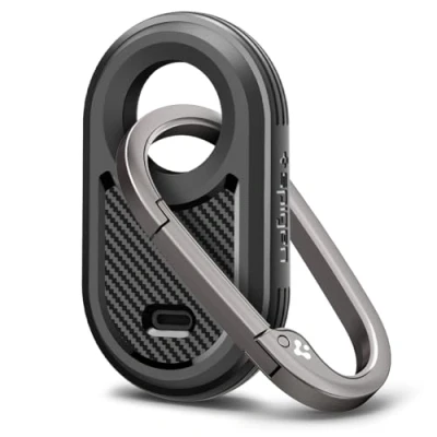 Bild av Spigen Rugged Armor Fodral Kompatibel med Samsung Galaxy SmartTag 2 Mattsvart