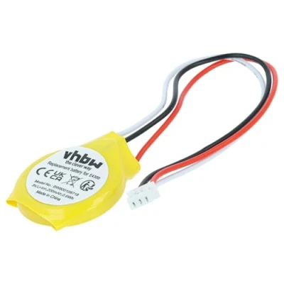 Bild av vhbw BIOS batteri kompatibelt med Dell Latitude E6400, E6410, E6500, E6510, E5400, E4300 dator Notebook (200 mAh, 3 V, Li Ion)