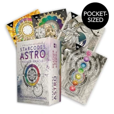 Bild av Starcodes Astro Pocket Oracle: A 56 Card Deck and Guidebook