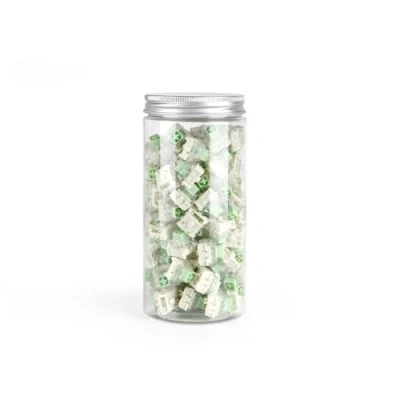 Bild av Kailh Box Navy/Jade Switch, 3Pin Tjock Clicky Switch för Anpassat Mekaniskt Tangentbord (Color : Jade, Size 90PCS)
