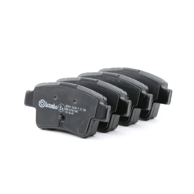 Bild av BREMBO P 23 104 Jeu de plaquettes frein contact signal d&#039;usure exclu avec vis d&#039;étrier accessoires FIAT: Punto Evo 3/5 portes