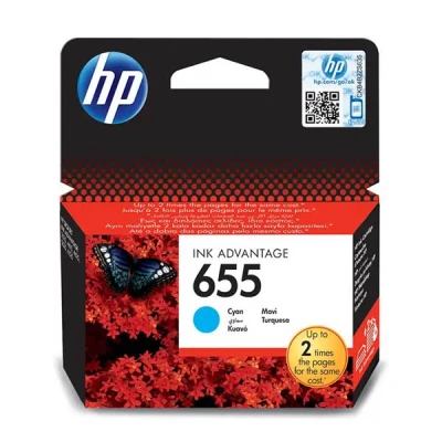 Bild av HP 655 / CZ110AE Bläckpatron Färg baserade blå