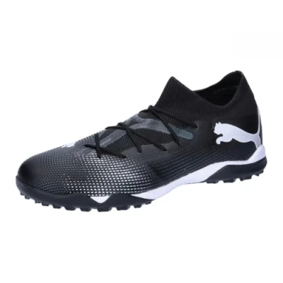 Bild av Puma Future 7 Match Tt fotbollssko för män, Pumasvart Vit, 42.5 EU