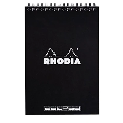 Bild av Rhodia Classic Notepad A5 dot top spiral 80 ark 80gram ( nr. 165039C)