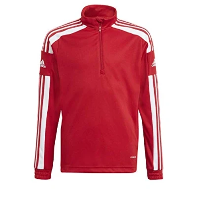 Bild av adidas unisex barn Sweatshirt Squadra 21 Training Top, Team Power Red/White, 15 16 år