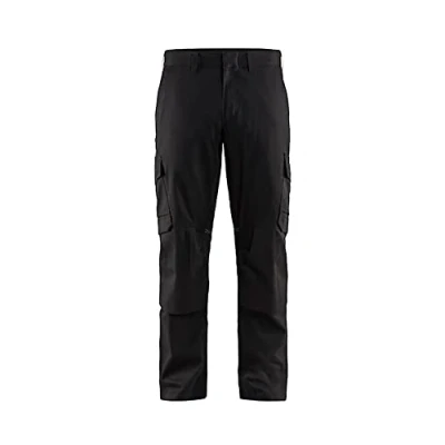 Bild av INDUSTRIBYXA 1448 1832 STRETCH MED KNÄSKYDDSFICKA SVART C64 Beijerbygg Byggmaterial