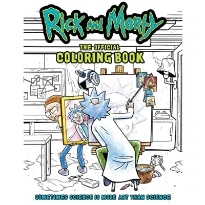 Bild av Rick and Morty: Sometimes Science Is More Art Than Science: The Official Colouring Book
