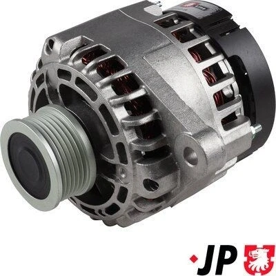 Bild av JP GROUP 1290101300 Alternateur 14V 105A OPEL: Astra H 3/5 portes, Zafira B, GTC, FIAT: Grande Punto Stilo portes