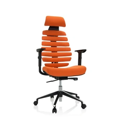 Bild av hjh OFFICE 714607 kontorsstol ERGO LINE II PRO Proffskontorsstol med ergonomiskt ryggstöd, Höjdjusterbart nackstöd, Synkrongunga som anpassas automatiskt efter användarens vikt, Integrerat svankstöd