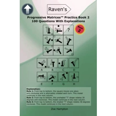 Bild av Progressive Matrices™ Practice Book 2: Prepare With 100 RPM/SPM/APM IQ Questions Explanations