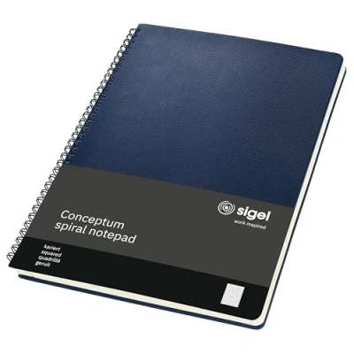 Bild av SIGEL CO824 Spiralblock Conceptum, ca. A4, kariert, dunkelblau: Notebook Classic, Hardcover