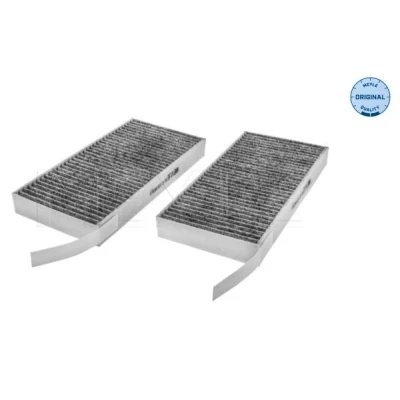 Bild av MEYLE 16 12 320 0020/S Filtre d&#039;habitacle à charbon actif, Cartouche filtrante, avec action absorbant les odeurs 266 132 30 ORIGINAL Quality