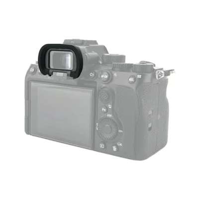 Bild av JJC mjuk silikon ögonkopp för Sony Alpha A1 A1II A9III A7RV A7SIII A7IV ILCE 1 1M2 7RM5 7SM3 7M4 fullformat spegellös kamera ersätter FDA EP19 okular