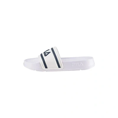Bild av Fila Morro BAY Unisex Slipins för barn, Storlek: 33, White Förstklassig skinnimitation