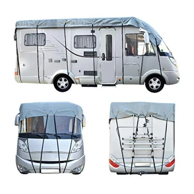 Bild av Cartrend CARAVAN takskyddspresenning takskydd husvagn skyddsöverdrag presenning husvagn, 8,0 x 3 m