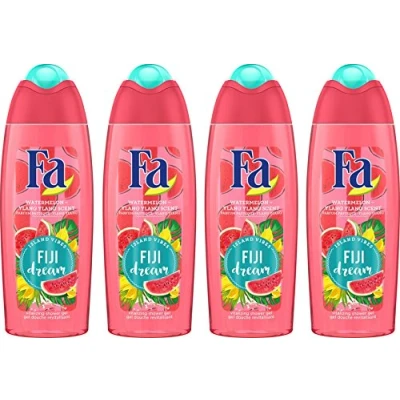 Bild av Fa Duschgel för kroppen, revitaliserande, Island Vibes Fiji Dream pH hudneutral formel dermatologiskt testad 250 ml flaska