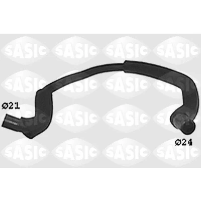 Bild av SASIC SWH0497 Durite De Refroidissement centre gauche PEUGEOT: 405 I Berline, Break