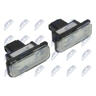 Bild av NTY ELP ME 000 Eclairage De Plaque d&#039;Immatriculation avec porte lampe MERCEDES BENZ: Classe E Berline, CLS Coupe