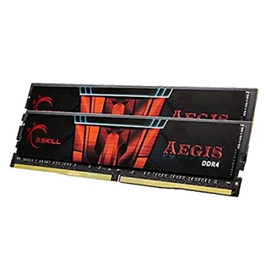 Bild av G. Skill 8 GB DDR4 2400 MHz Memory Module Minnesmodul (DDR4, PC/Server, 288 PIN DIMM, 2 x 4 GB, dual, svart, röd)